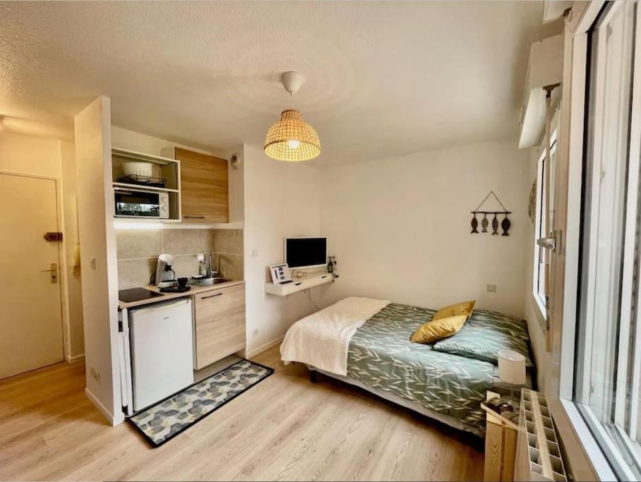 툴루즈 Studio Orchidee - Metro Arenes - Hopital A 5 Mn 아파트 외부 사진